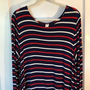 Old Navy Striped Swing Dress